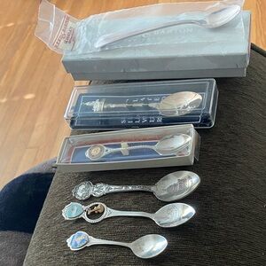 Silver Collectible Spoon Set